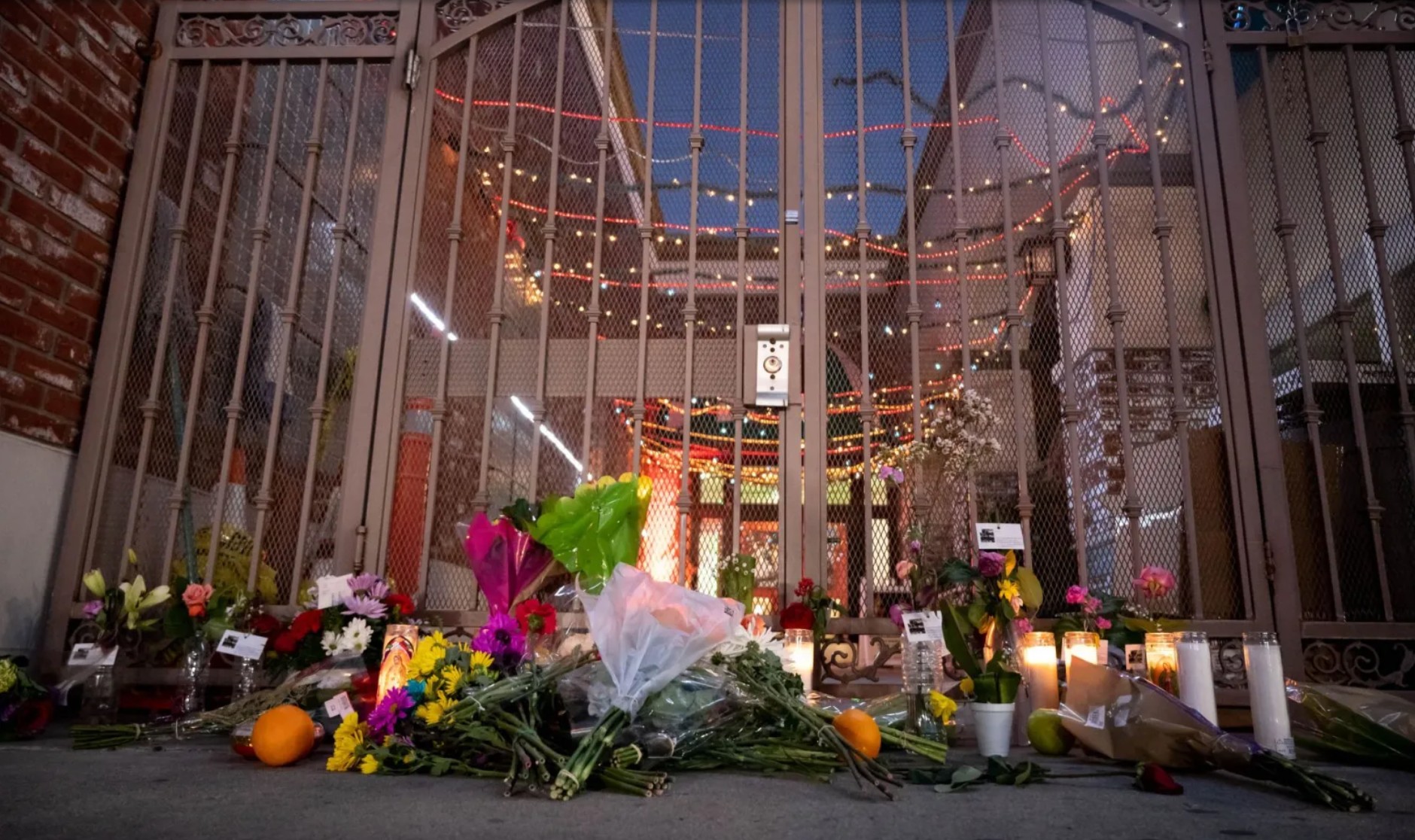 Flowers and Candles Shrine